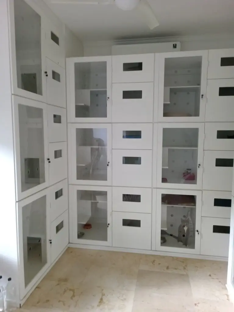 The Cat Hotel & Cattery - Air Conditioned Pods - Temperature controlled environment